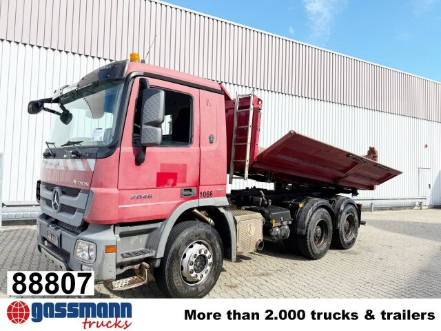 Mercedes-Benz Actros 2646 K 6x4, Retarder, Bordmatik - Самоскид вантажівка: фото 1 Mercedes-Benz Actros 2646 K 6x4, Retarder, Bordmatik - Самоскид вантажівка: фото 1