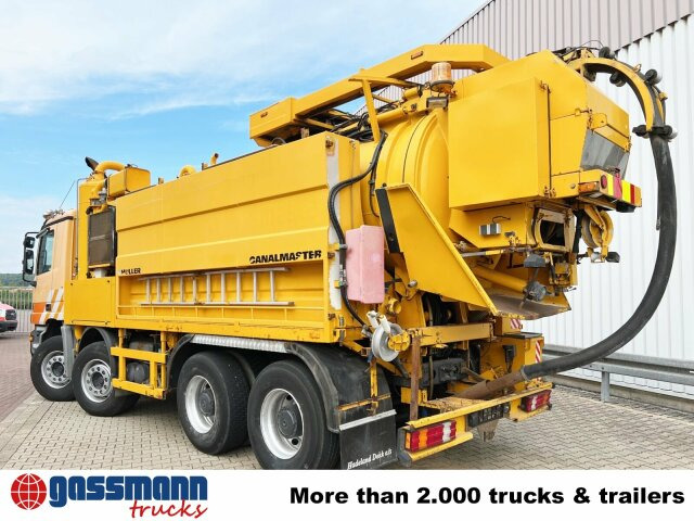 Mercedes-Benz Actros 3243 K 8x4/4, Müller Saug- und - Підмітально-прибиральна машина: фото 2 Mercedes-Benz Actros 3243 K 8x4/4, Müller Saug- und - Підмітально-прибиральна машина: фото 2