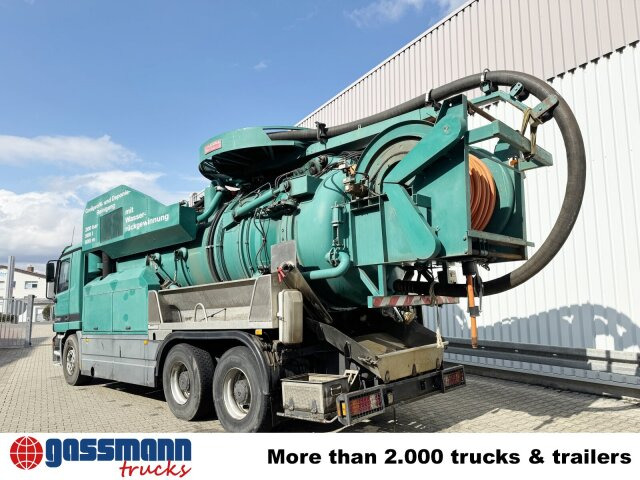 Mercedes-Benz Actros 3348 6x4, V8, Kroll Saug-/Spülwagen ca. - Підмітально-прибиральна машина: фото 3 Mercedes-Benz Actros 3348 6x4, V8, Kroll Saug-/Spülwagen ca. - Підмітально-прибиральна машина: фото 3