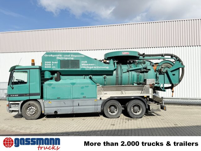 Mercedes-Benz Actros 3348 6x4, V8, Kroll Saug-/Spülwagen ca. - Підмітально-прибиральна машина: фото 5 Mercedes-Benz Actros 3348 6x4, V8, Kroll Saug-/Spülwagen ca. - Підмітально-прибиральна машина: фото 5