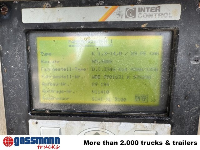 Mercedes-Benz Actros 3348 6x4, V8, Kroll Saug-/Spülwagen ca. - Підмітально-прибиральна машина: фото 2 Mercedes-Benz Actros 3348 6x4, V8, Kroll Saug-/Spülwagen ca. - Підмітально-прибиральна машина: фото 2