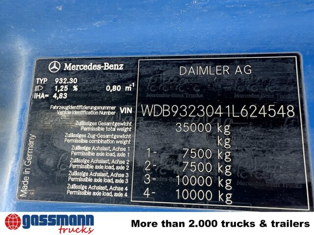 Mercedes-Benz Actros MP 3, 3241/8x4, Alukipper Bordmatik, - Самоскид вантажівка: фото 5 Mercedes-Benz Actros MP 3, 3241/8x4, Alukipper Bordmatik, - Самоскид вантажівка: фото 5