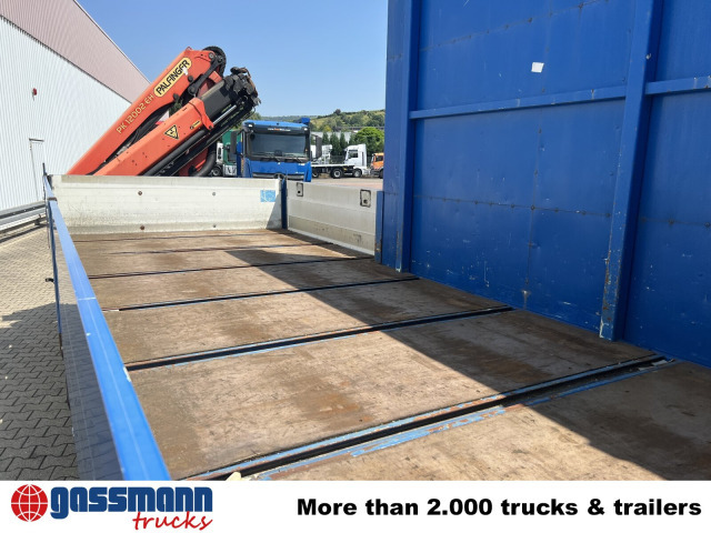 Mercedes-Benz Antos 1836 L 4x2, Glastransporter, Heckkran - Бортова вантажівка/ Платформа, Вантажівка з маніпулятором: фото 4 Mercedes-Benz Antos 1836 L 4x2, Glastransporter, Heckkran - Бортова вантажівка/ Платформа, Вантажівка з маніпулятором: фото 4