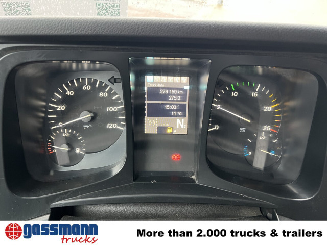 Бортова вантажівка/ Платформа, Вантажівка з маніпулятором Mercedes-Benz Antos 2540 L 6x2, Lenkachse, HMF 2110-L3: фото 7