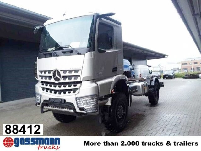 Mercedes-Benz Arocs 2053 A 4x4, Grounder, MirrorCam, - Вантажівка шасі: фото 1 Mercedes-Benz Arocs 2053 A 4x4, Grounder, MirrorCam, - Вантажівка шасі: фото 1