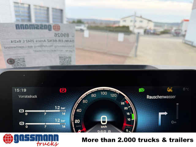 Mercedes-Benz Arocs 2542 L 6x2/4, Vorlauflenk-/liftachse, - Вантажівка шасі: фото 4 Mercedes-Benz Arocs 2542 L 6x2/4, Vorlauflenk-/liftachse, - Вантажівка шасі: фото 4