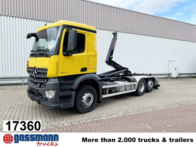 Mercedes-Benz Arocs 2642 L 6x2/42, Liftachse, Hiab 21S56 bis - Гаковий мультиліфт вантажівка: фото 1 Mercedes-Benz Arocs 2642 L 6x2/42, Liftachse, Hiab 21S56 bis - Гаковий мультиліфт вантажівка: фото 1
