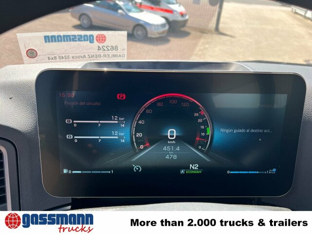 Новий Самоскид вантажівка Mercedes-Benz Arocs 3240 8x4, Meiller 3-Seiten Kipper, ca.: фото 6