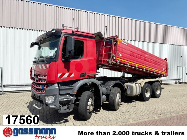 Mercedes-Benz Arocs 3243 K 8x4/4, Alu-Bordwände - Самоскид вантажівка: фото 1 Mercedes-Benz Arocs 3243 K 8x4/4, Alu-Bordwände - Самоскид вантажівка: фото 1