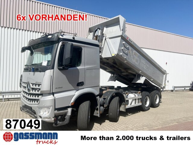 Mercedes-Benz Arocs 3251 LK 8x4/4, Retarder, Stahlmulde ca. - Самоскид: фото 1 Mercedes-Benz Arocs 3251 LK 8x4/4, Retarder, Stahlmulde ca. - Самоскид: фото 1