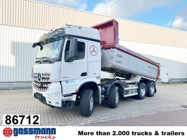 Mercedes-Benz Arocs 3258 LK 8x4/4, Retarder, Stahlmulde ca. - Самоскид: фото 1 Mercedes-Benz Arocs 3258 LK 8x4/4, Retarder, Stahlmulde ca. - Самоскид: фото 1
