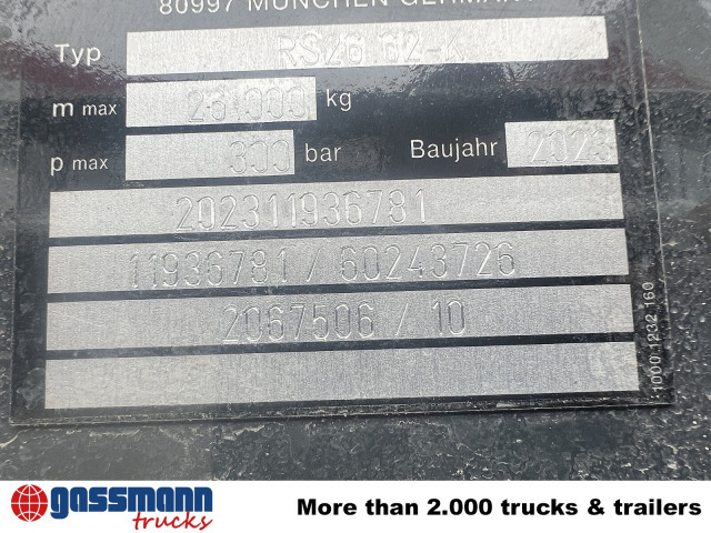 Mercedes-Benz Arocs 4142/48 8x4/4, Grounder, Meiller RS26 - Гаковий мультиліфт вантажівка: фото 5 Mercedes-Benz Arocs 4142/48 8x4/4, Grounder, Meiller RS26 - Гаковий мультиліфт вантажівка: фото 5