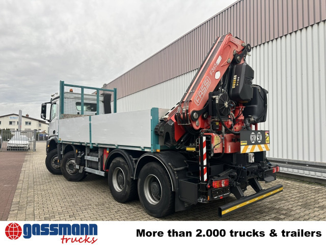 Mercedes-Benz Arocs 4151 K 8x4, Fassi Heckkran F 365 RA. 2.26 - Бортова вантажівка/ Платформа, Вантажівка з маніпулятором: фото 3 Mercedes-Benz Arocs 4151 K 8x4, Fassi Heckkran F 365 RA. 2.26 - Бортова вантажівка/ Платформа, Вантажівка з маніпулятором: фото 3