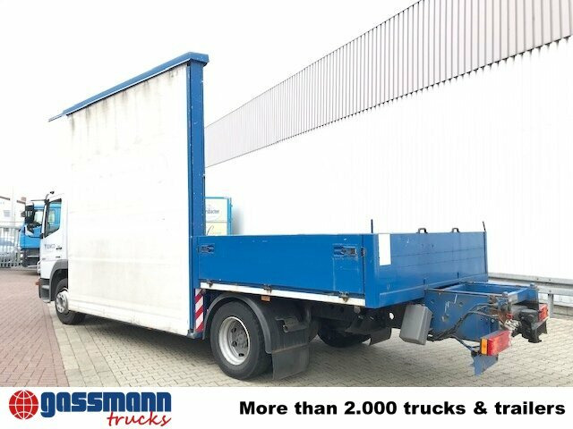 Бортова вантажівка/ Платформа, Вантажівка з маніпулятором Mercedes-Benz Atego 1224 L 4x2 Glastransporter, gegen Aufpreis: фото 13