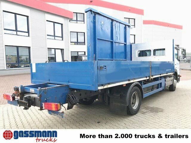 Бортова вантажівка/ Платформа, Вантажівка з маніпулятором Mercedes-Benz Atego 1224 L 4x2 Glastransporter, gegen Aufpreis: фото 11