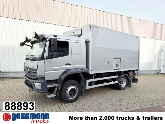 Mercedes-Benz Atego 1330 4x4, Iso-Koffer mit Heizung, LBW - Вантажівка з закритим кузовом: фото 1 Mercedes-Benz Atego 1330 4x4, Iso-Koffer mit Heizung, LBW - Вантажівка з закритим кузовом: фото 1