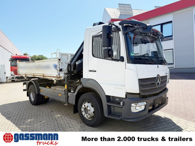 Самоскид вантажівка, Вантажівка з маніпулятором Mercedes-Benz Atego 1623 4x2 mit Kran Hiab X-HiDuo 108B-2,: фото 10