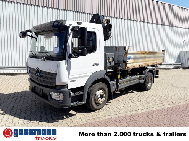 Самоскид вантажівка, Вантажівка з маніпулятором Mercedes-Benz Atego 1623 4x2 mit Kran Hiab X-HiDuo 108B-2,: фото 8