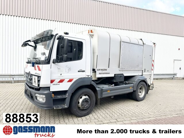 Mercedes-Benz Atego 1624 L 4x2, Retarder, Faun Rotopress, - Сміттєвози: фото 1 Mercedes-Benz Atego 1624 L 4x2, Retarder, Faun Rotopress, - Сміттєвози: фото 1