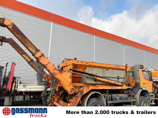 Mercedes-Benz Atego 1828 4x4, Tele-Absetzer, - Скіповий навантажувач вантажівка: фото 5 Mercedes-Benz Atego 1828 4x4, Tele-Absetzer, - Скіповий навантажувач вантажівка: фото 5