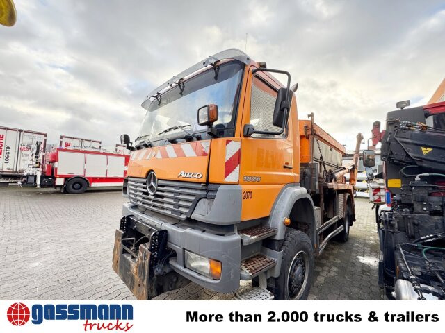 Mercedes-Benz Atego 1828 4x4, Tele-Absetzer, - Скіповий навантажувач вантажівка: фото 3 Mercedes-Benz Atego 1828 4x4, Tele-Absetzer, - Скіповий навантажувач вантажівка: фото 3