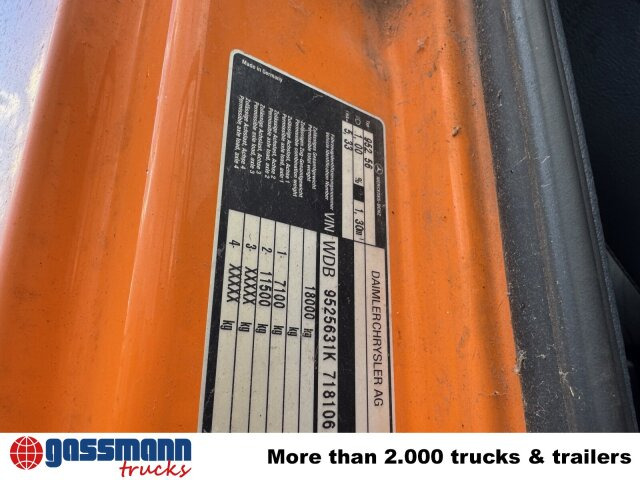 Mercedes-Benz Atego 1828 4x4, Tele-Absetzer, - Скіповий навантажувач вантажівка: фото 3 Mercedes-Benz Atego 1828 4x4, Tele-Absetzer, - Скіповий навантажувач вантажівка: фото 3