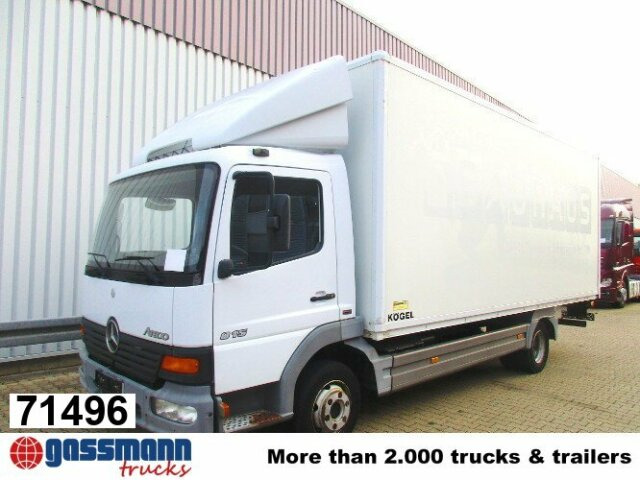 Mercedes-Benz Atego 815 4x2 - Вантажівка з закритим кузовом: фото 1 Mercedes-Benz Atego 815 4x2 - Вантажівка з закритим кузовом: фото 1