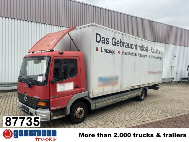 Mercedes-Benz Atego 815L 4x2 - Вантажівка з закритим кузовом: фото 1 Mercedes-Benz Atego 815L 4x2 - Вантажівка з закритим кузовом: фото 1