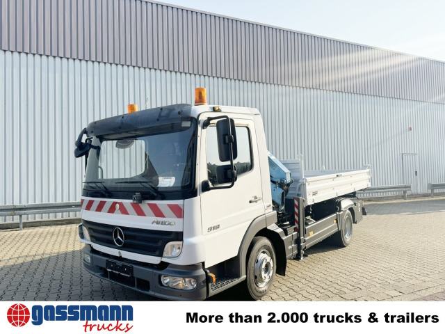 Mercedes-Benz Atego 818 K 4x2 mit Kran Atlas AK 50.1-A2 - Самоскид вантажівка, Вантажівка з маніпулятором: фото 2 Mercedes-Benz Atego 818 K 4x2 mit Kran Atlas AK 50.1-A2 - Самоскид вантажівка, Вантажівка з маніпулятором: фото 2