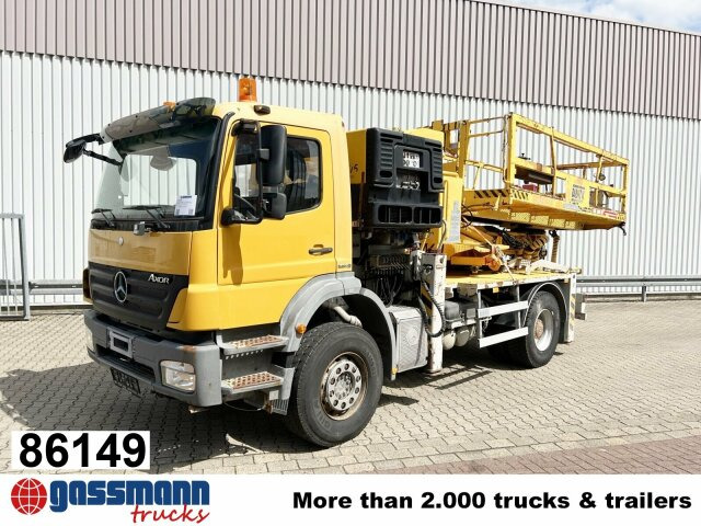 Mercedes-Benz Axor 1824 K 4x2, AMV Hubsteiger + Kompressor, - Автовишка: фото 1 Mercedes-Benz Axor 1824 K 4x2, AMV Hubsteiger + Kompressor, - Автовишка: фото 1
