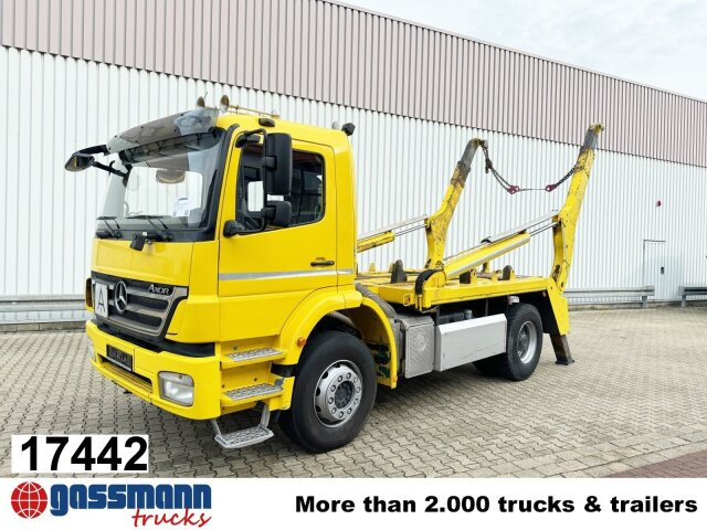 Mercedes-Benz Axor 1833 K 4x2, Gergen TAK 20 Tele-Absetzer - Скіповий навантажувач вантажівка: фото 1 Mercedes-Benz Axor 1833 K 4x2, Gergen TAK 20 Tele-Absetzer - Скіповий навантажувач вантажівка: фото 1