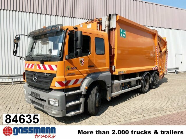 Mercedes-Benz Axor 2529 L 6x2, Lenkachse, HN-Cityloader, - Сміттєвози: фото 1 Mercedes-Benz Axor 2529 L 6x2, Lenkachse, HN-Cityloader, - Сміттєвози: фото 1