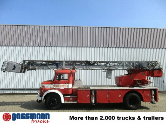 Пожежна машина Mercedes-Benz L 1519 4x2 Feuerwehr Drehleiter DL30: фото 8