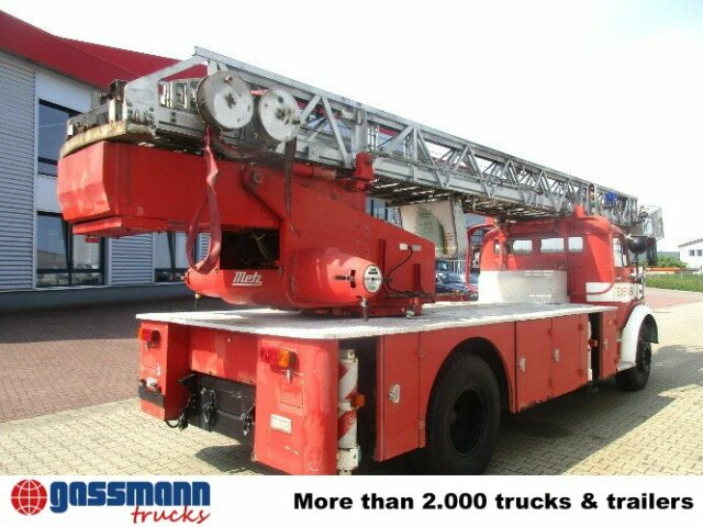 Пожежна машина Mercedes-Benz L 1519 4x2 Feuerwehr Drehleiter DL30: фото 10