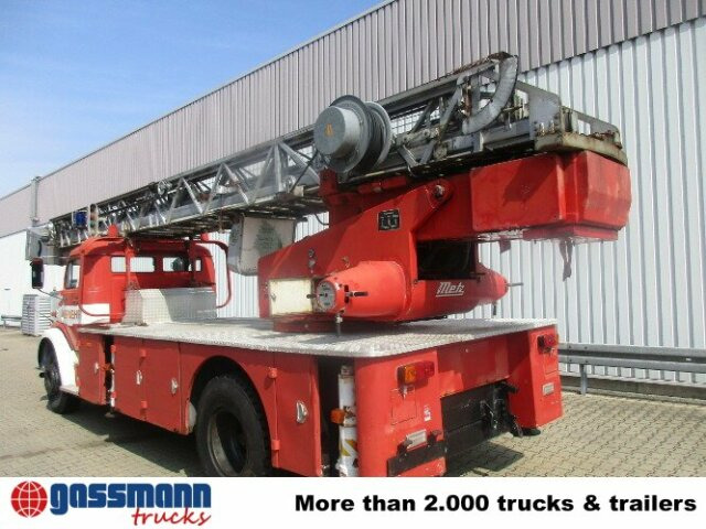 Пожежна машина Mercedes-Benz L 1519 4x2 Feuerwehr Drehleiter DL30: фото 9