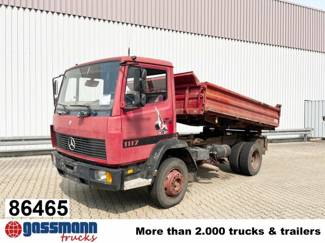 Mercedes-Benz LK 1117 K 4x2, 6-Zylinder Motor, 2x AHK - Самоскид вантажівка: фото 1 Mercedes-Benz LK 1117 K 4x2, 6-Zylinder Motor, 2x AHK - Самоскид вантажівка: фото 1