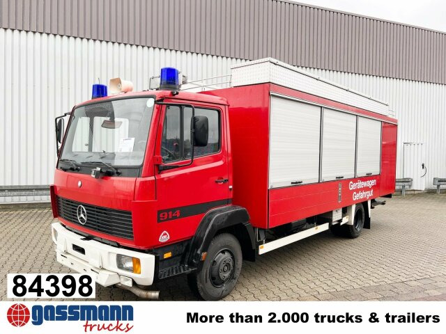 Mercedes-Benz LK 914 4x2, Gerätewagen für Gefahrgut, - Пожежна машина: фото 1 Mercedes-Benz LK 914 4x2, Gerätewagen für Gefahrgut, - Пожежна машина: фото 1