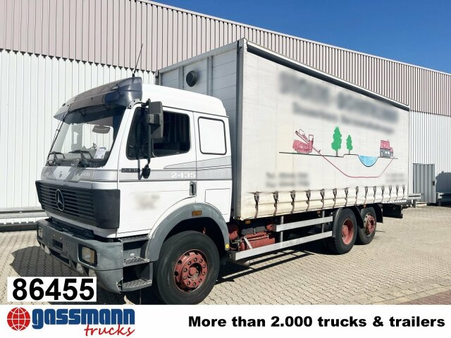 Mercedes-Benz SK 2435 L 6x2, V8, Spülbohrwagen - Вантажівка з закритим кузовом: фото 1 Mercedes-Benz SK 2435 L 6x2, V8, Spülbohrwagen - Вантажівка з закритим кузовом: фото 1