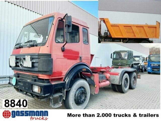 Mercedes-Benz SK II 25/2634 K 6x4, Stahlmulde ca. 13m³ - Самоскид вантажівка: фото 1 Mercedes-Benz SK II 25/2634 K 6x4, Stahlmulde ca. 13m³ - Самоскид вантажівка: фото 1