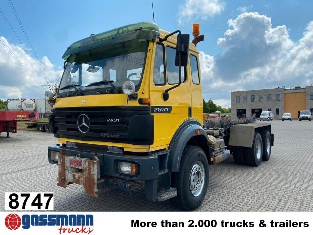Mercedes-Benz SK II 2631 6x4, Winterdienstausstattung - Вантажівка шасі: фото 1 Mercedes-Benz SK II 2631 6x4, Winterdienstausstattung - Вантажівка шасі: фото 1