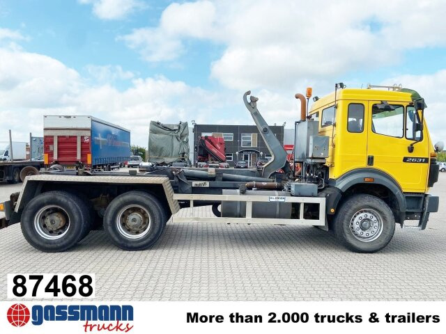 Mercedes-Benz SK II 2631 6x4, Winterdienstausstattung - Гаковий мультиліфт вантажівка: фото 1 Mercedes-Benz SK II 2631 6x4, Winterdienstausstattung - Гаковий мультиліфт вантажівка: фото 1
