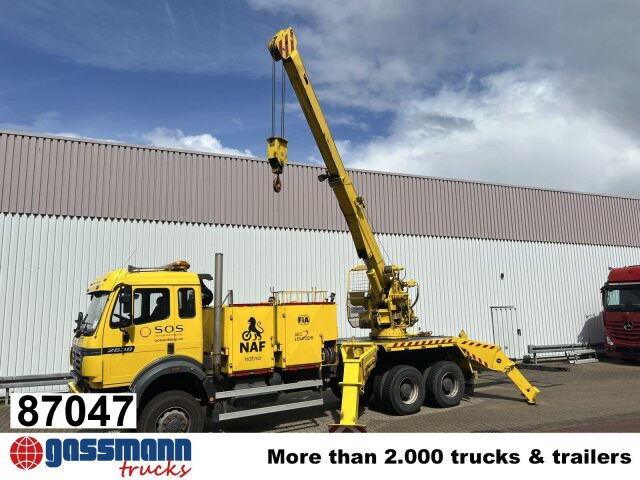 Mercedes-Benz SK II 2638/44 A 6x6, V8, Retarder, Kran, 2x - Вантажівка з маніпулятором: фото 1 Mercedes-Benz SK II 2638/44 A 6x6, V8, Retarder, Kran, 2x - Вантажівка з маніпулятором: фото 1