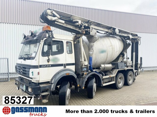 Mercedes-Benz SK II 3234 B 8x4/4, LT Betonmischer, - Автобетонозмішувач: фото 1 Mercedes-Benz SK II 3234 B 8x4/4, LT Betonmischer, - Автобетонозмішувач: фото 1