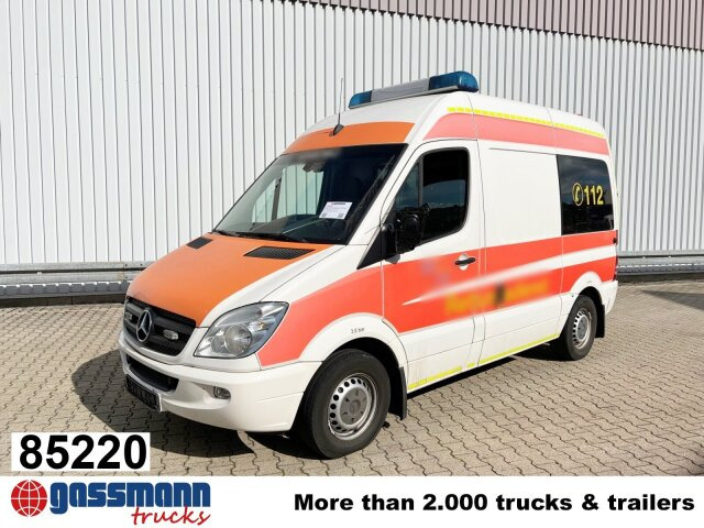 Mercedes-Benz Sprinter 313 CDI 4x2, EEV, Krankenwagen - Суцільнометалевий фургон: фото 1 Mercedes-Benz Sprinter 313 CDI 4x2, EEV, Krankenwagen - Суцільнометалевий фургон: фото 1