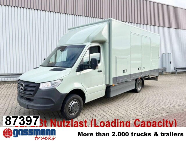 Mercedes-Benz Sprinter 516 FG 4x2, MBUX, Autotransporter - Суцільнометалевий фургон: фото 1 Mercedes-Benz Sprinter 516 FG 4x2, MBUX, Autotransporter - Суцільнометалевий фургон: фото 1