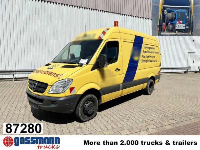 Mercedes-Benz Sprinter 516 KA 4x2, KaRo Hochdruckspüler - Підмітально-прибиральна машина: фото 1 Mercedes-Benz Sprinter 516 KA 4x2, KaRo Hochdruckspüler - Підмітально-прибиральна машина: фото 1