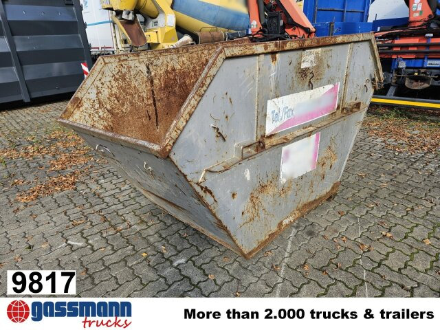 Mini-Absetzcontainer mit Klappe ca. 3m³ - Знімний бункер-накопичувач: фото 1 Mini-Absetzcontainer mit Klappe ca. 3m³ - Знімний бункер-накопичувач: фото 1