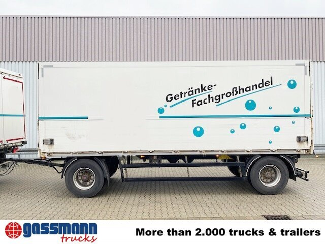 Закритий кузов причіп Orten PRASQ 18 Getränkeanhänger, Stapleraufnahme,: фото 9