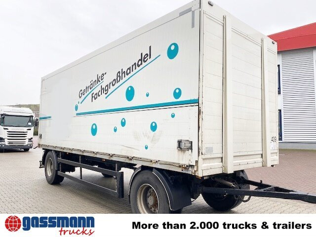 Закритий кузов причіп Orten PRASQ 18 Getränkeanhänger, Stapleraufnahme,: фото 14