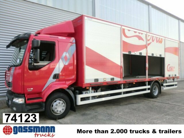 Renault Midlum 220 DXi 4x2Getränkekoffer TÜV:2019 - Для перевезення напоїв вантажівка: фото 1 Renault Midlum 220 DXi 4x2Getränkekoffer TÜV:2019 - Для перевезення напоїв вантажівка: фото 1